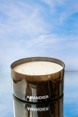MINI LUX soy candle - 6 wicks / Base negro