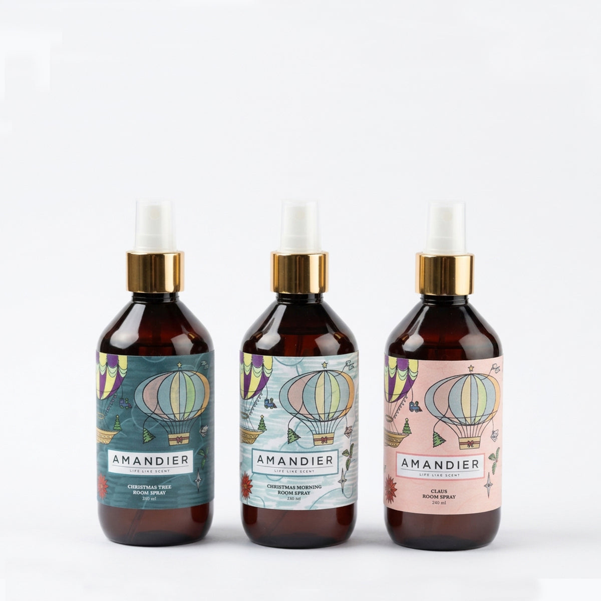 Mini Room Spray 120 ml - Colección de linea + Navidad