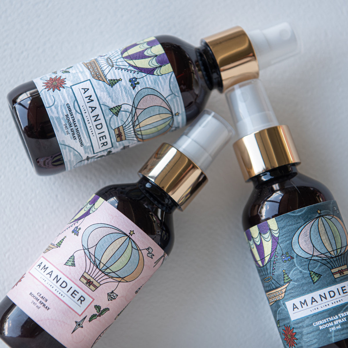 Mini Room Spray 120 ml - Colección de linea + Navidad