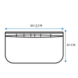 MINI LUX soy candle - 6 wicks / Base negro