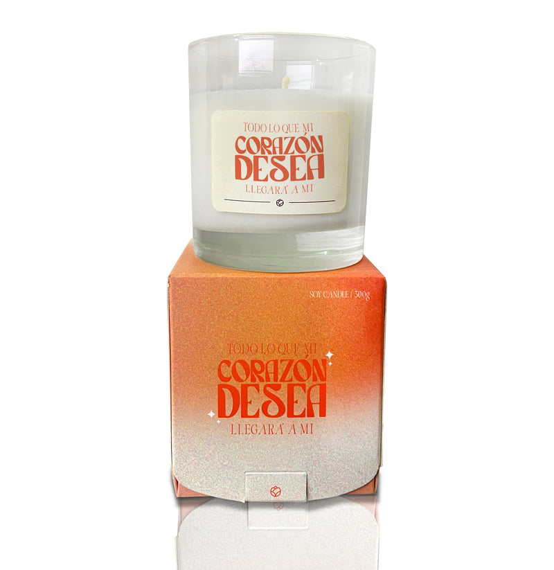 Vela de Buenos Deseos "Todo lo que mi corazón desea"