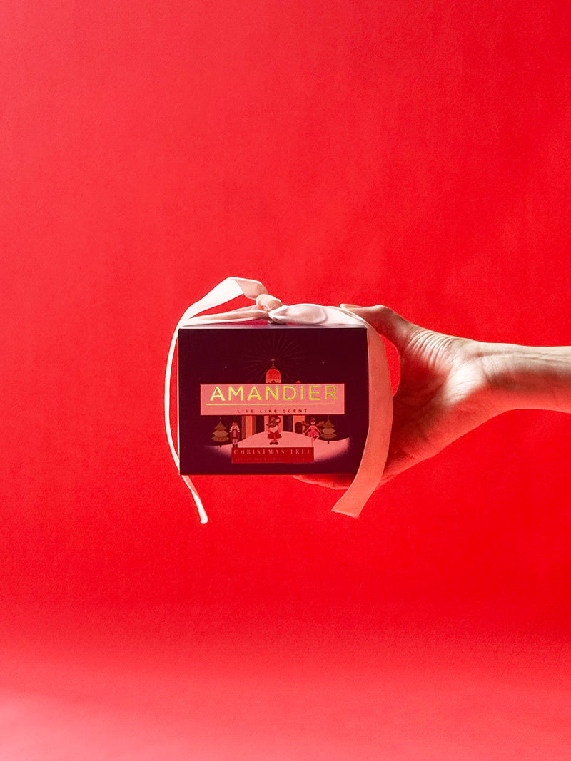 Soy Candle - 3 wicks /  Christmas Tree