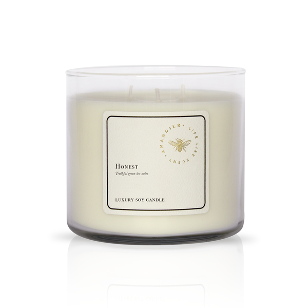 Soy Candle - 3 wicks / Honest